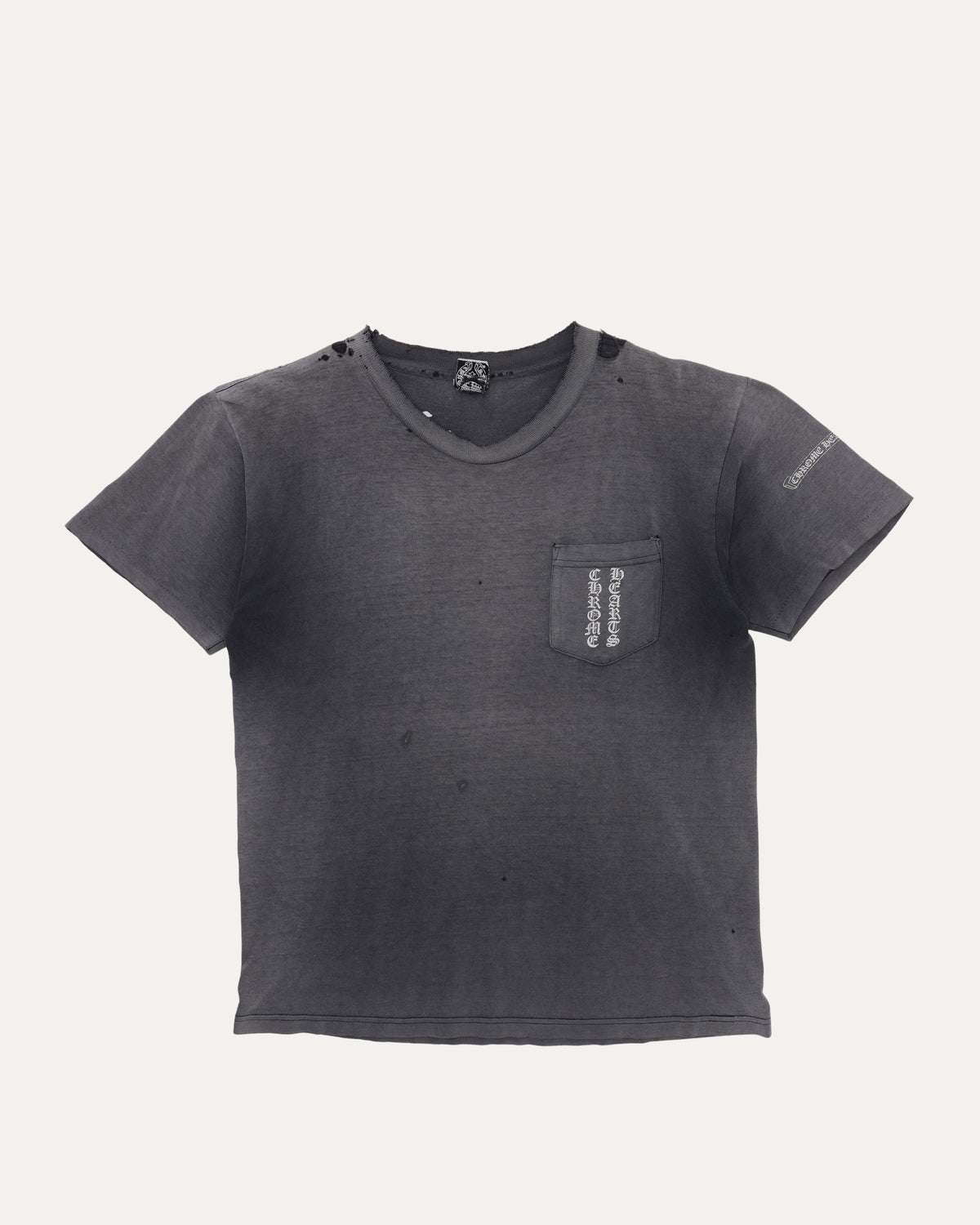 Vintage Vertical Logo Pocket T-Shirt