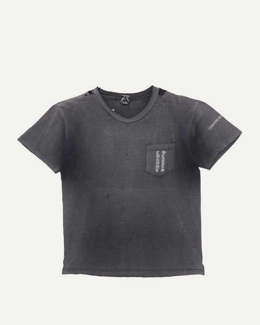 Vintage Vertical Logo Pocket T-Shirt
