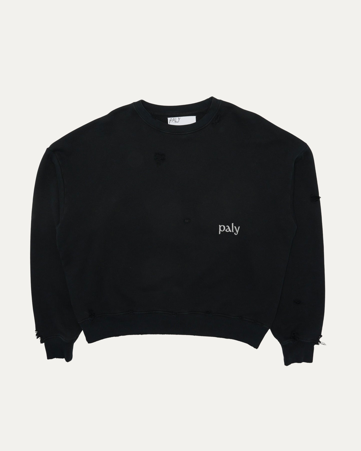 Hollywood is Hell Embroidered Crewneck