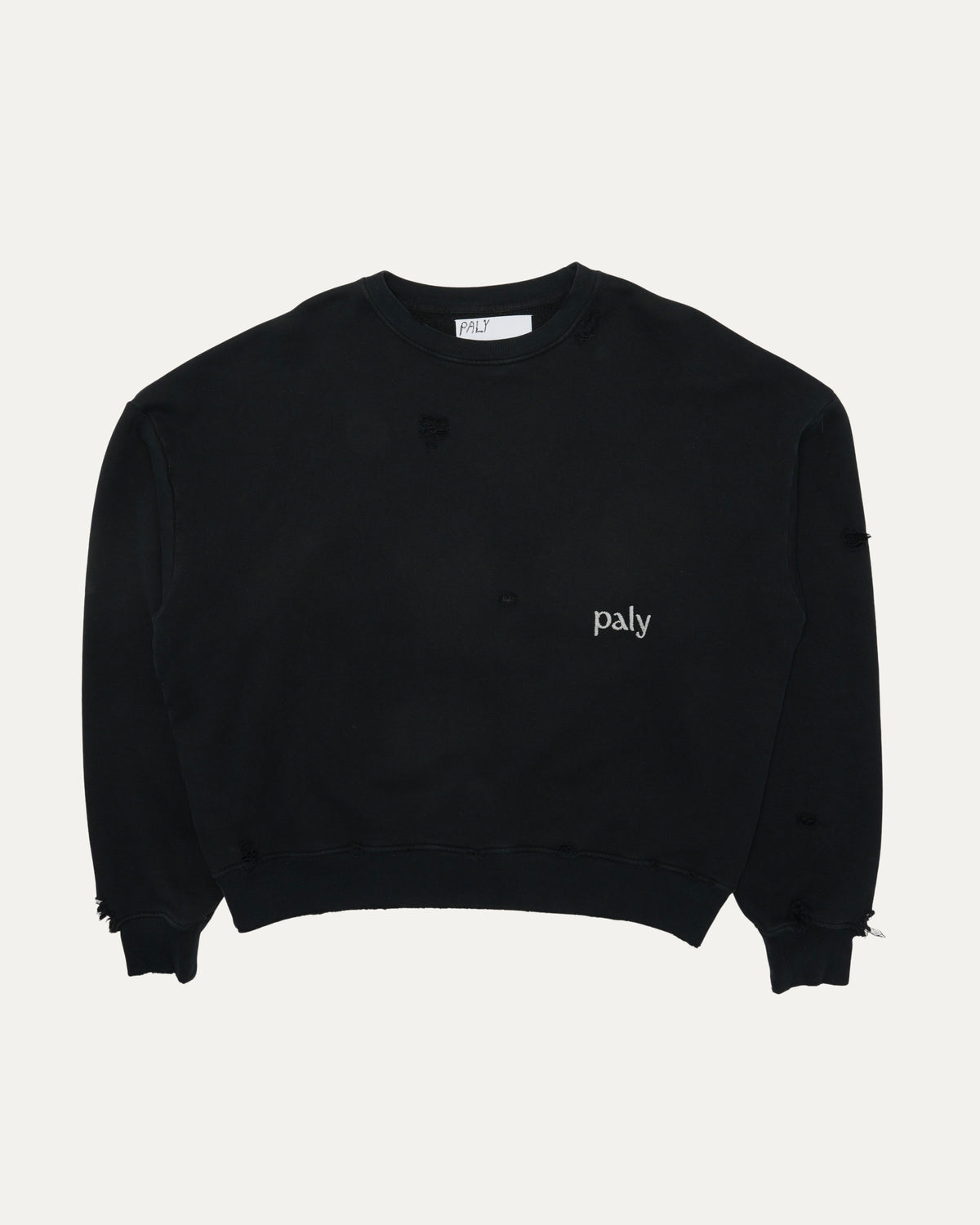 Hollywood is Hell Embroidered Crewneck