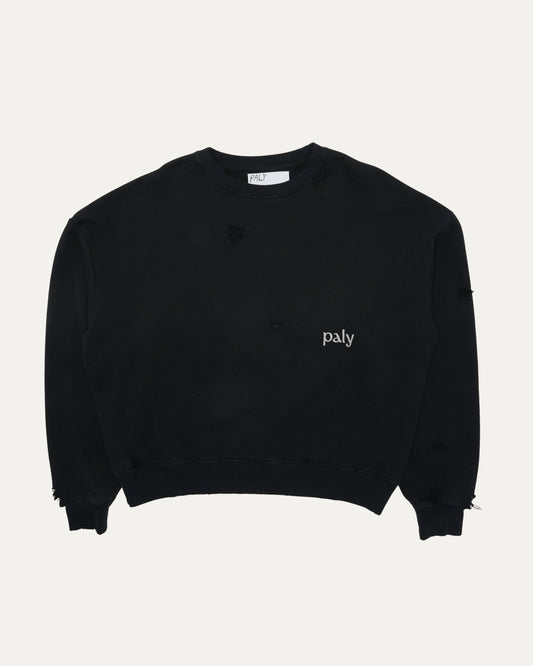 Hollywood is Hell Embroidered Crewneck