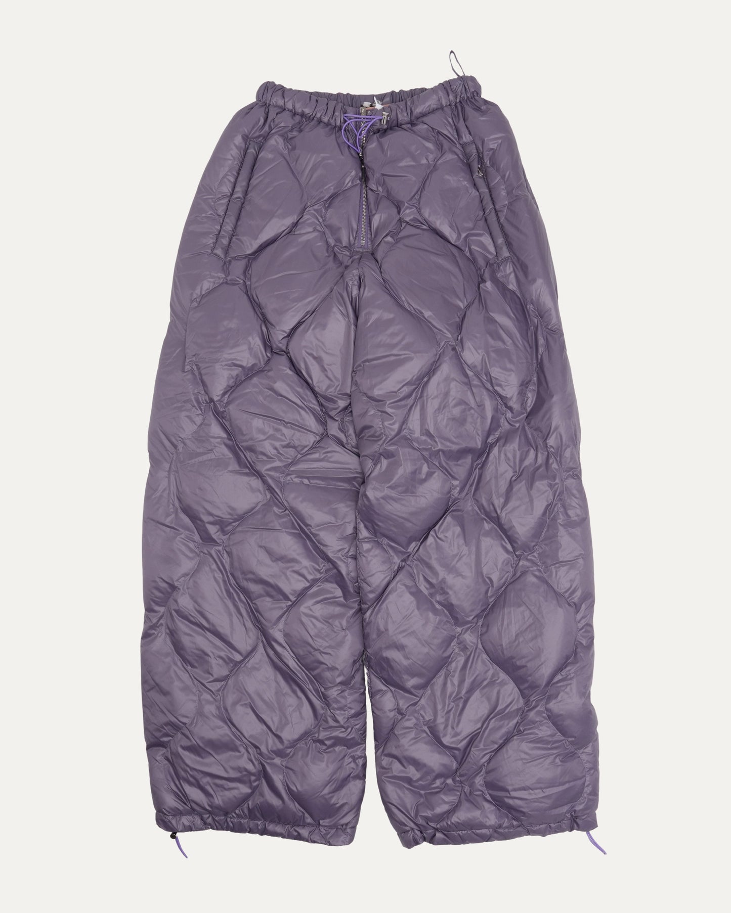 Diamond Quilted Puffer Track Pants