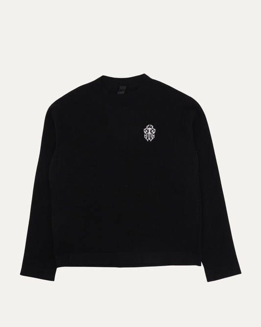 Embroidered Vine Dagger Sweater