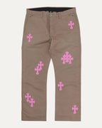 Cross Patch Chino Pants