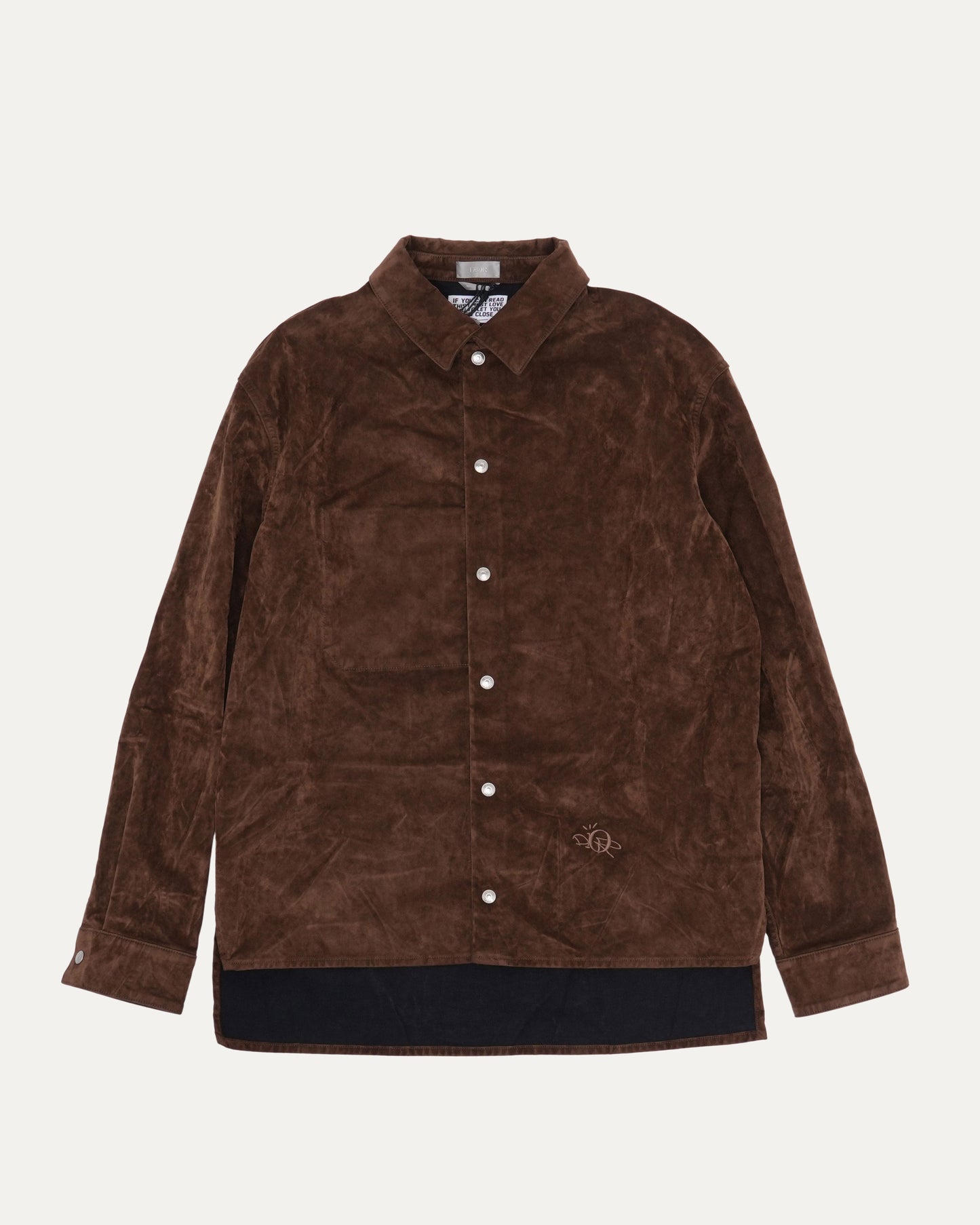 Cactus Jack Faux Suede Shirt