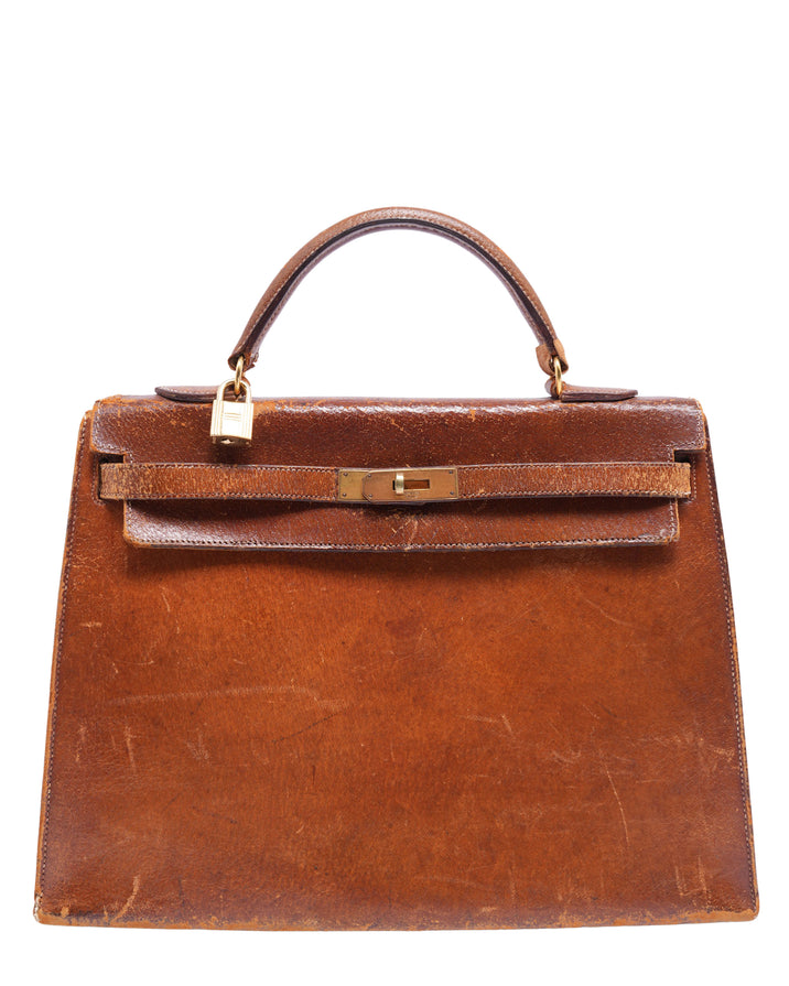 1959 Pécari Leather Kelly Bag 35
