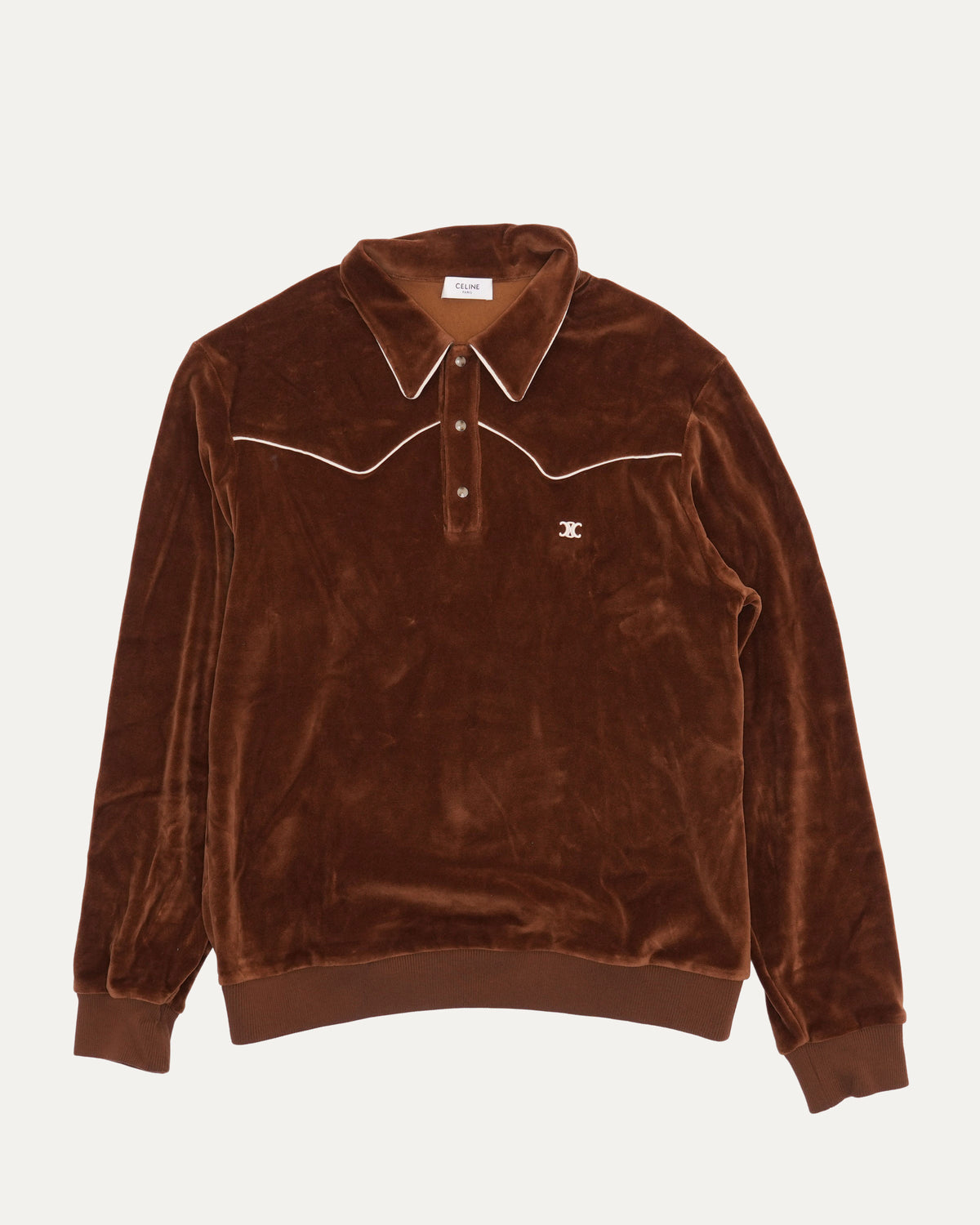 Velour Western Shirt