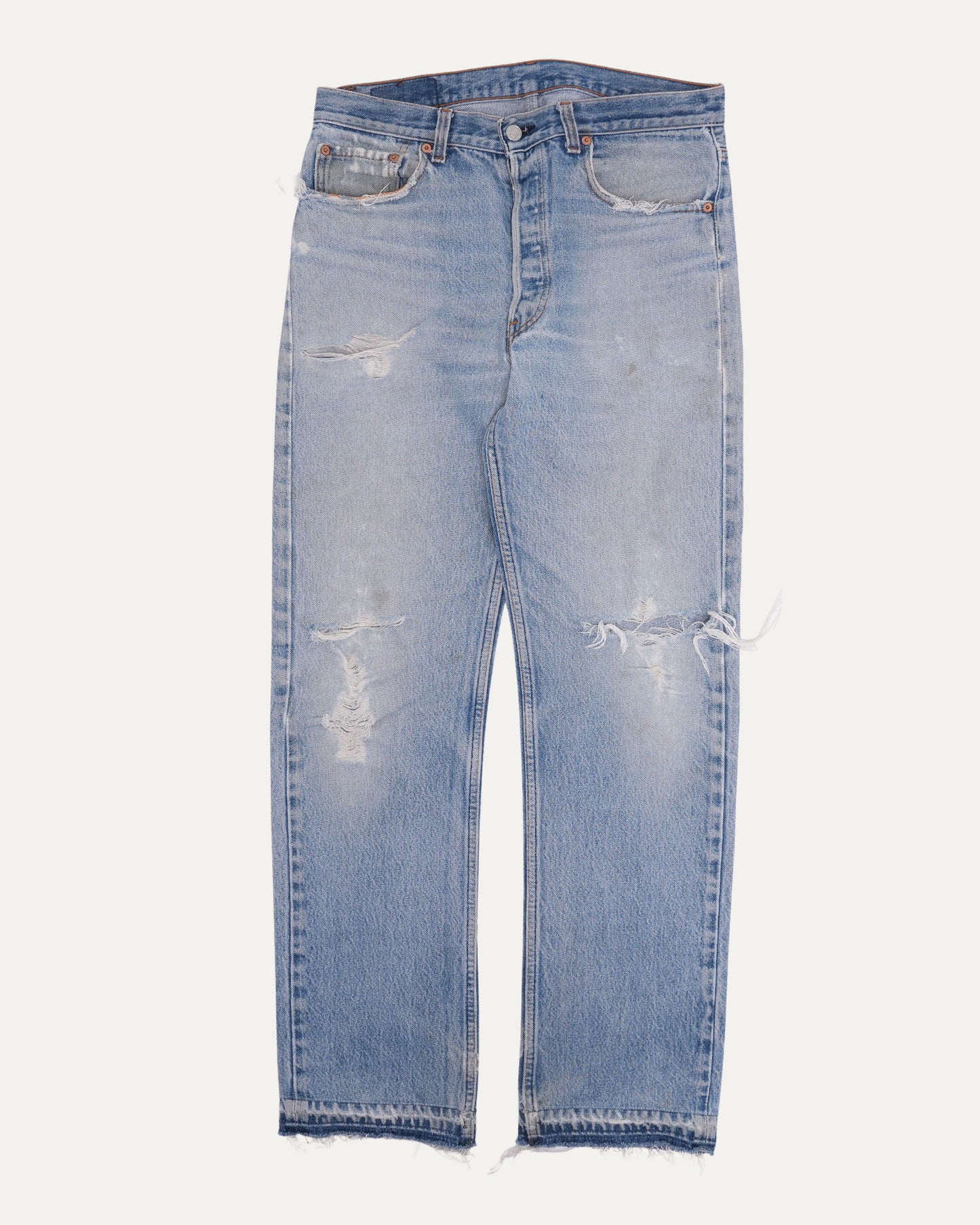 Released Hem Levi's 501 Jeans