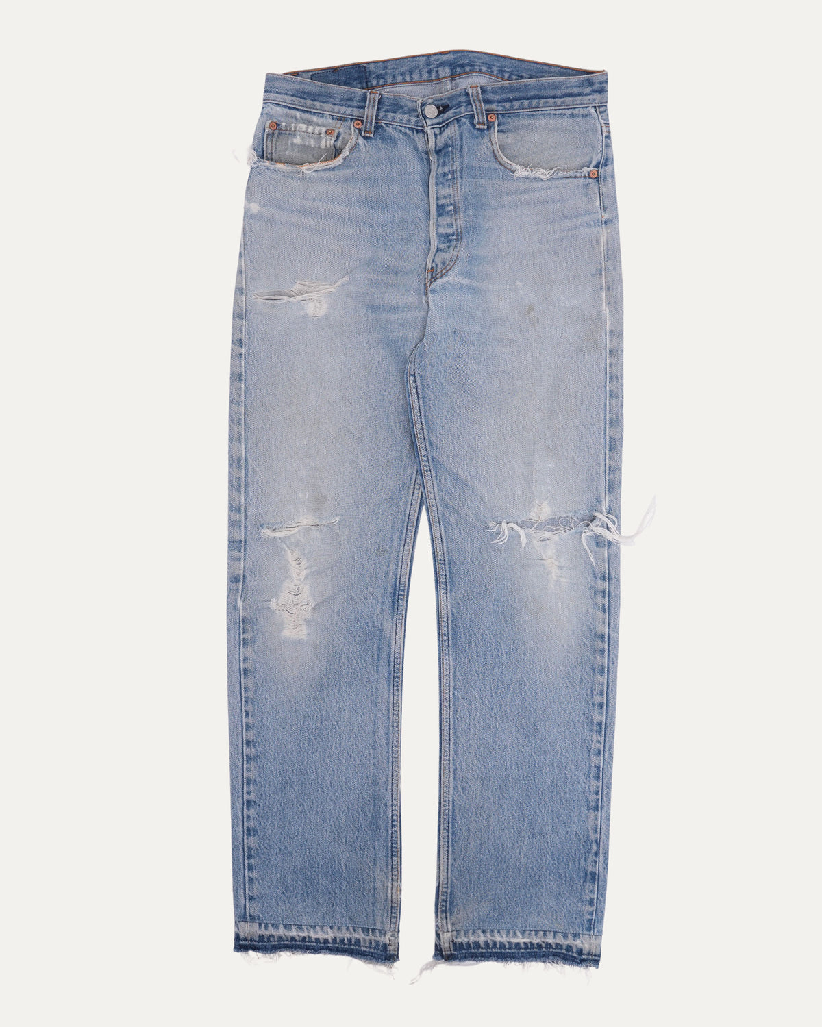 Released Hem Levi's 501 Jeans