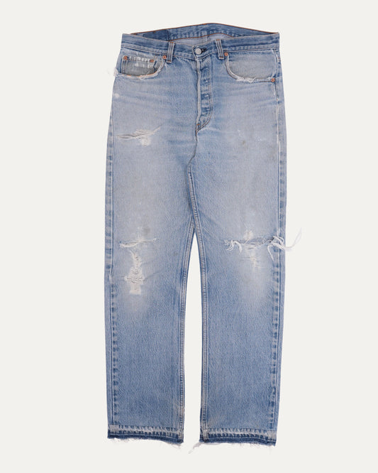 Released Hem Levi's 501 Jeans
