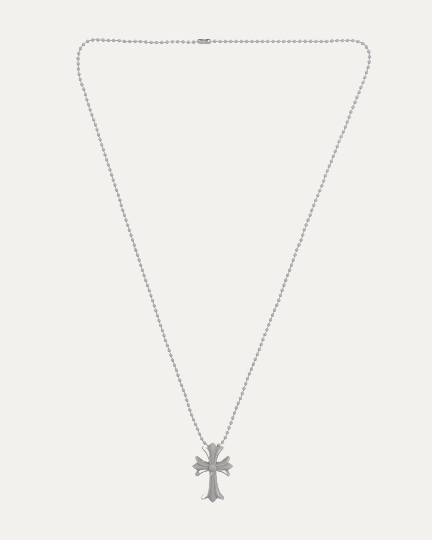 Silichrome Cross Necklace