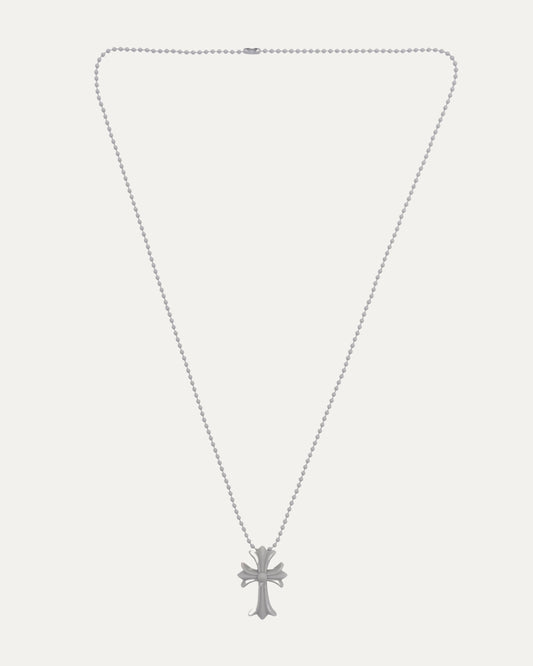 Silichrome Cross Necklace