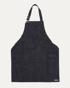 Cross Patch Denim Apron