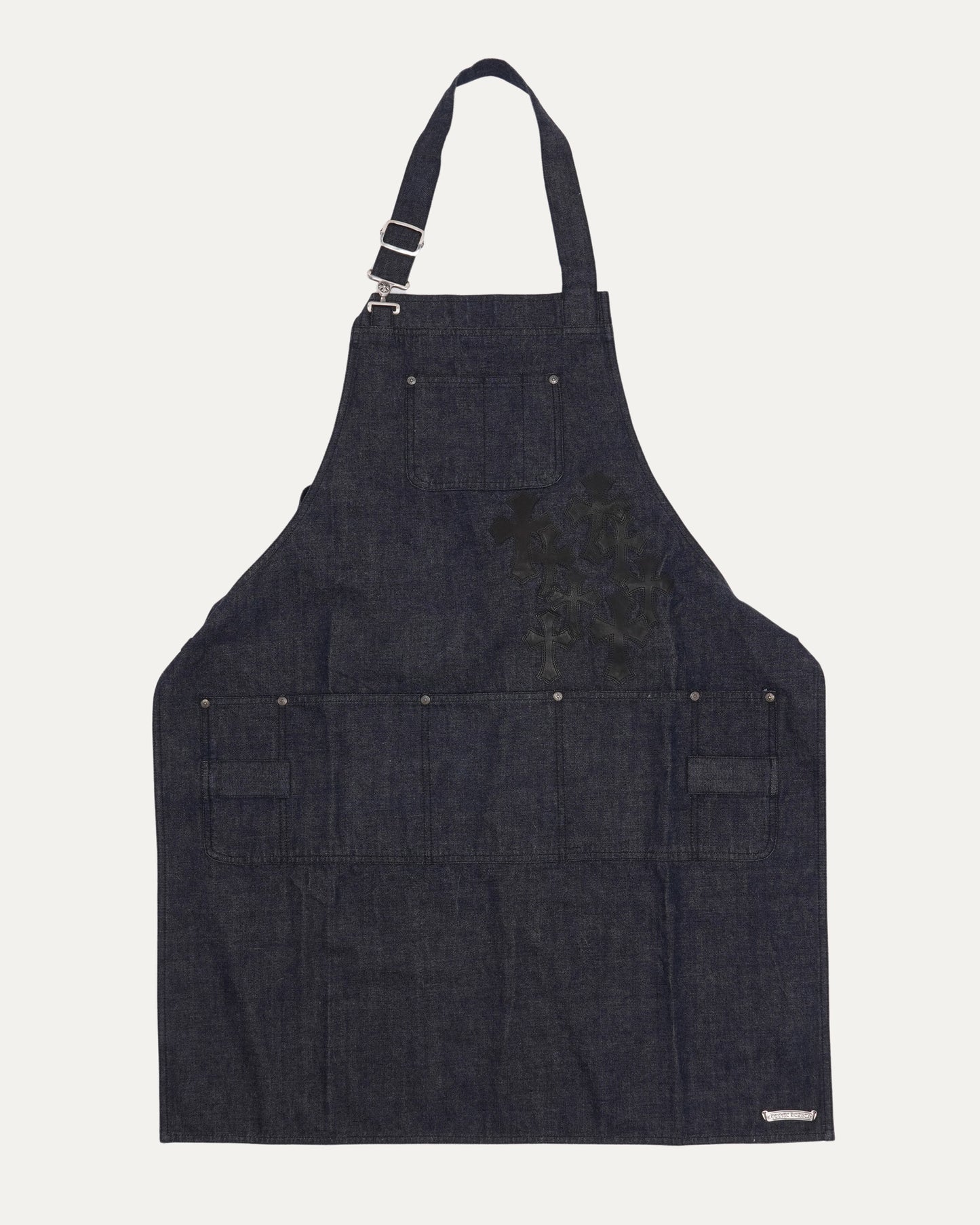 Cross Patch Denim Apron