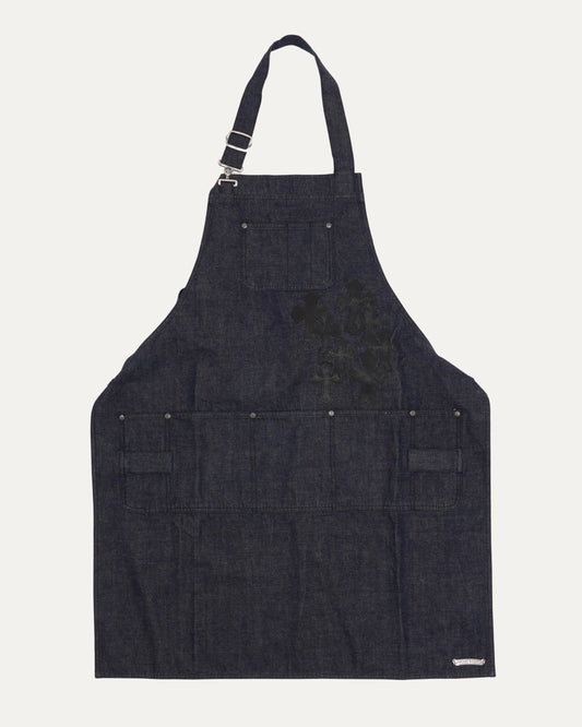 Cross Patch Denim Apron