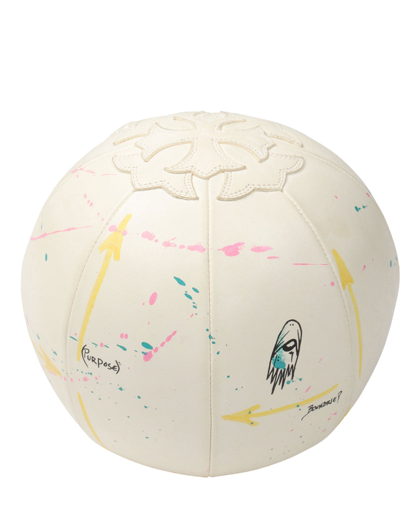 Matty Boy Painted Leather Medicine Ball