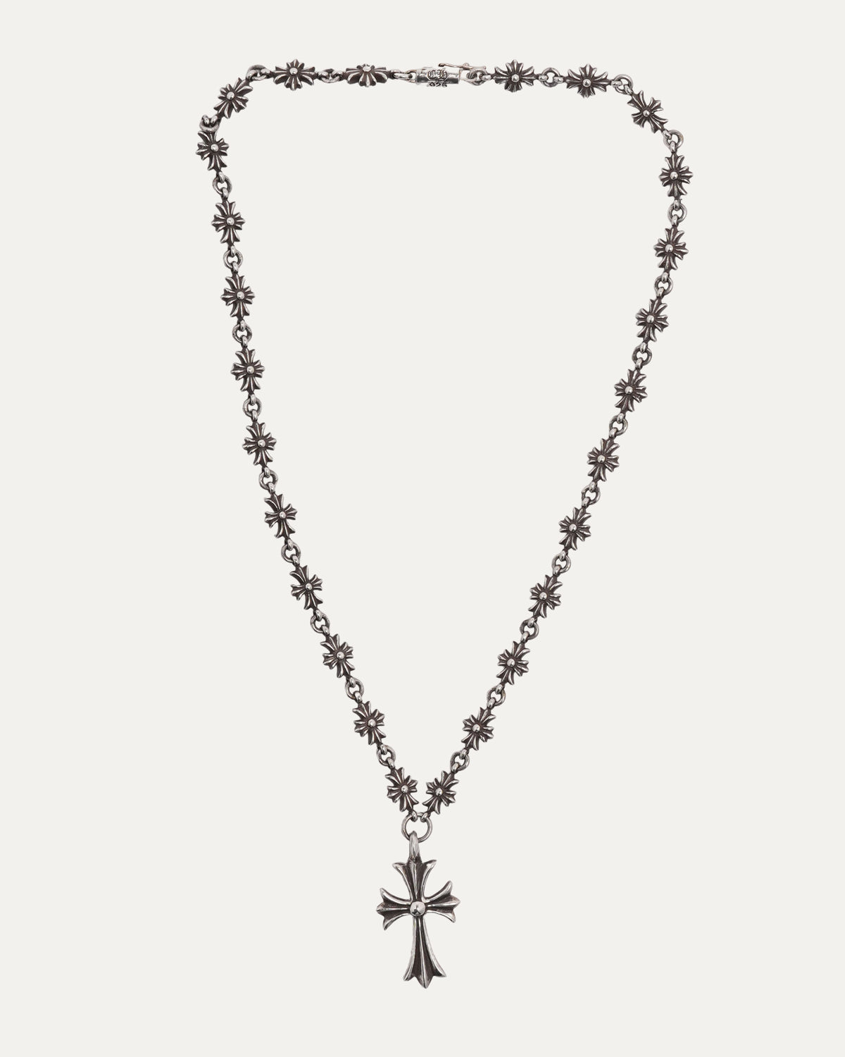 Tiny Fat Pendant with Tiny E Chain