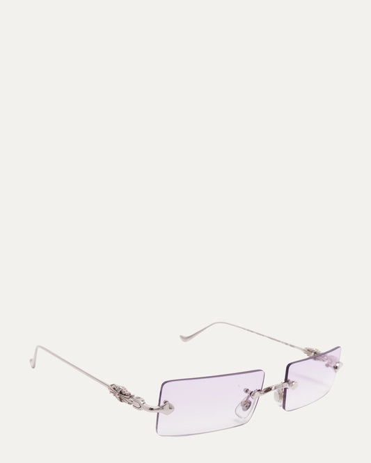 White Gold Ovaryeasy II Sunglasses