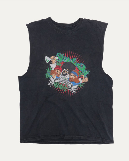 SmokeOut Festival Cut-Off T-Shirt