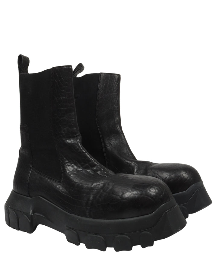 Embossed Bozo Boots