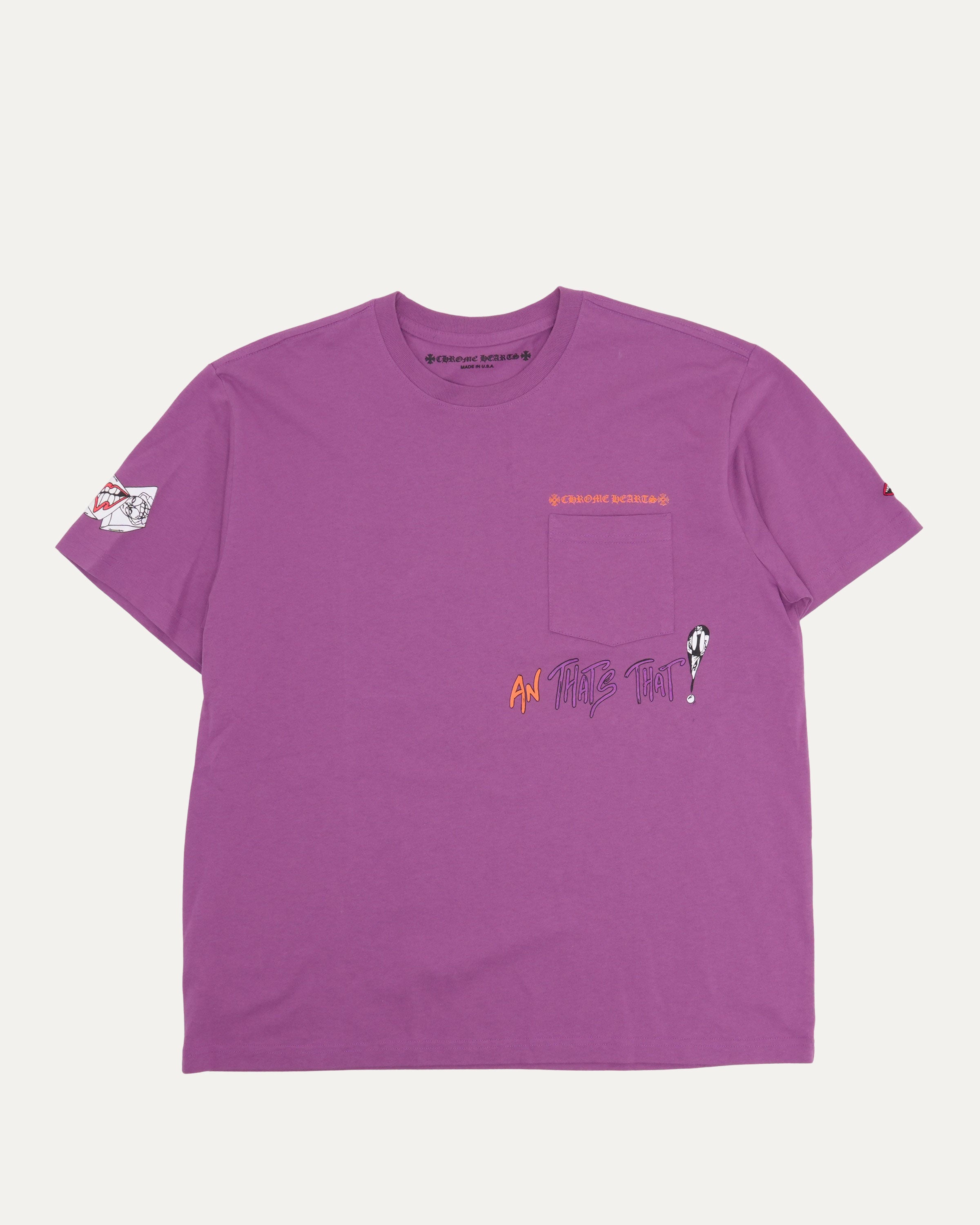 CHROME HEARTS matty boy パープルTシャツ Chrome Hearts Matty Boy I Want More Pocket T-Shirt – Justin Reed