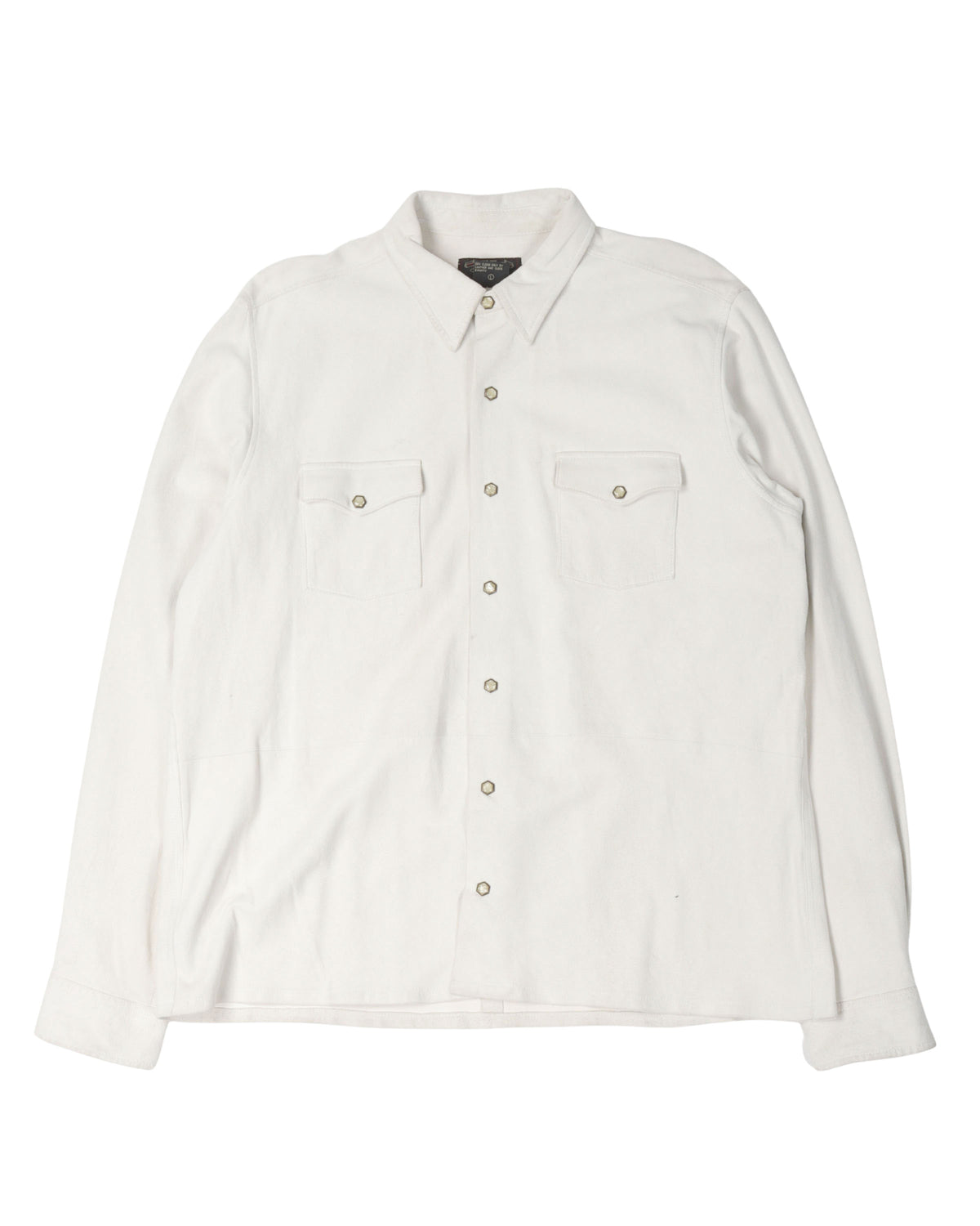 Suede Western Shirt