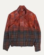 FW26 Tartan Agugliatura Blouson