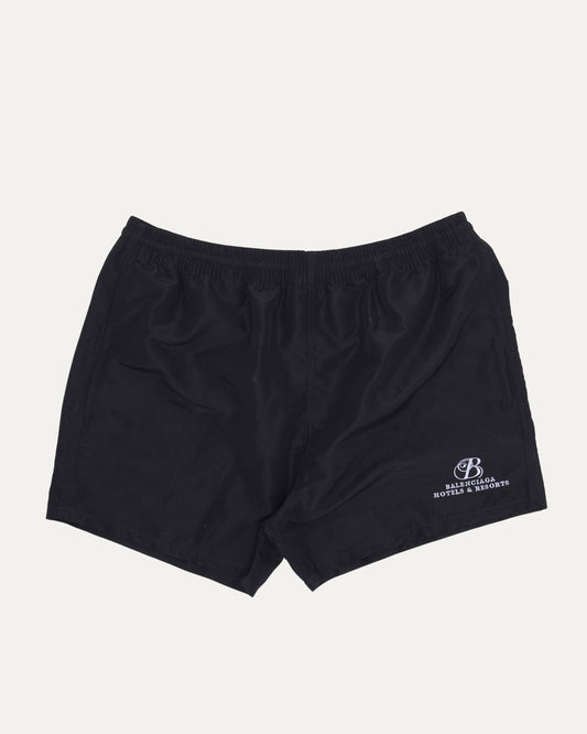 Hotel Embroidered Swim Trunks