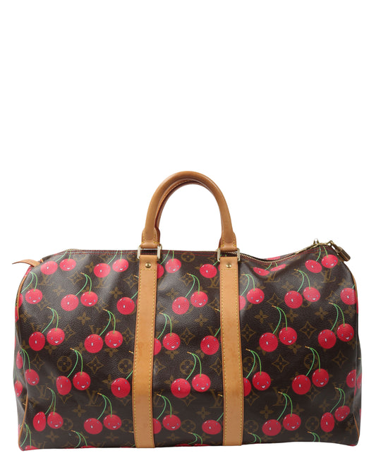 Takashi Murakami Keepall Duffel 45 Bag