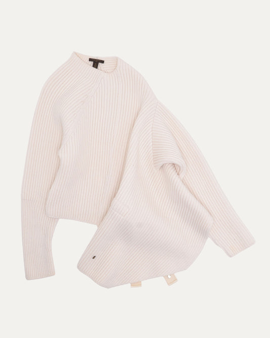 Asymmetric Wool Sweater