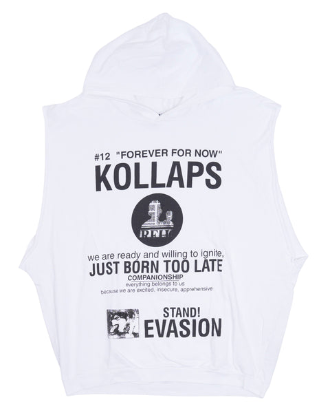 Raf Simons Spring / Summer 2002 Kollaps Black Hoodie – david