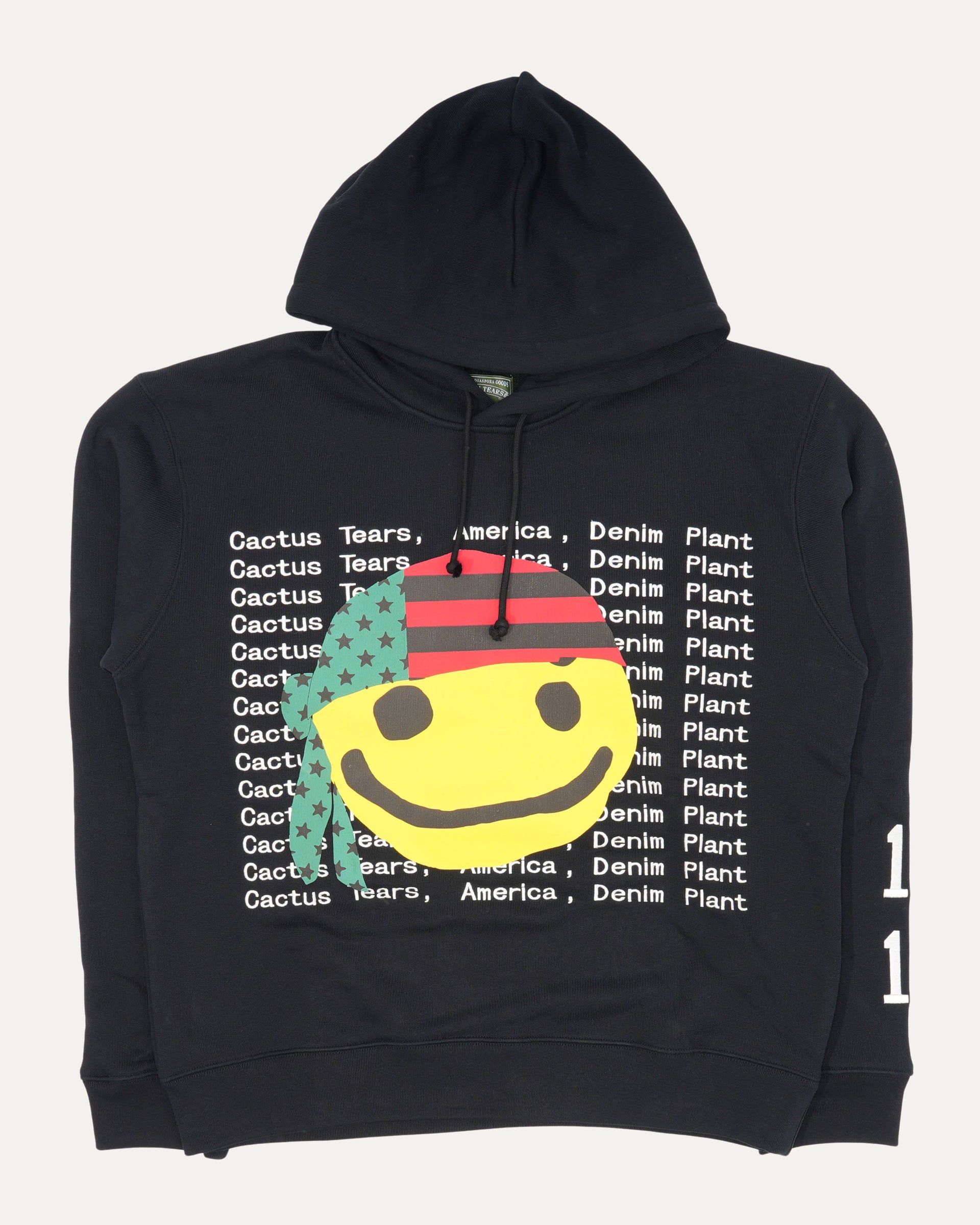 hoodie cactus Cactus Tears Hoodie Black