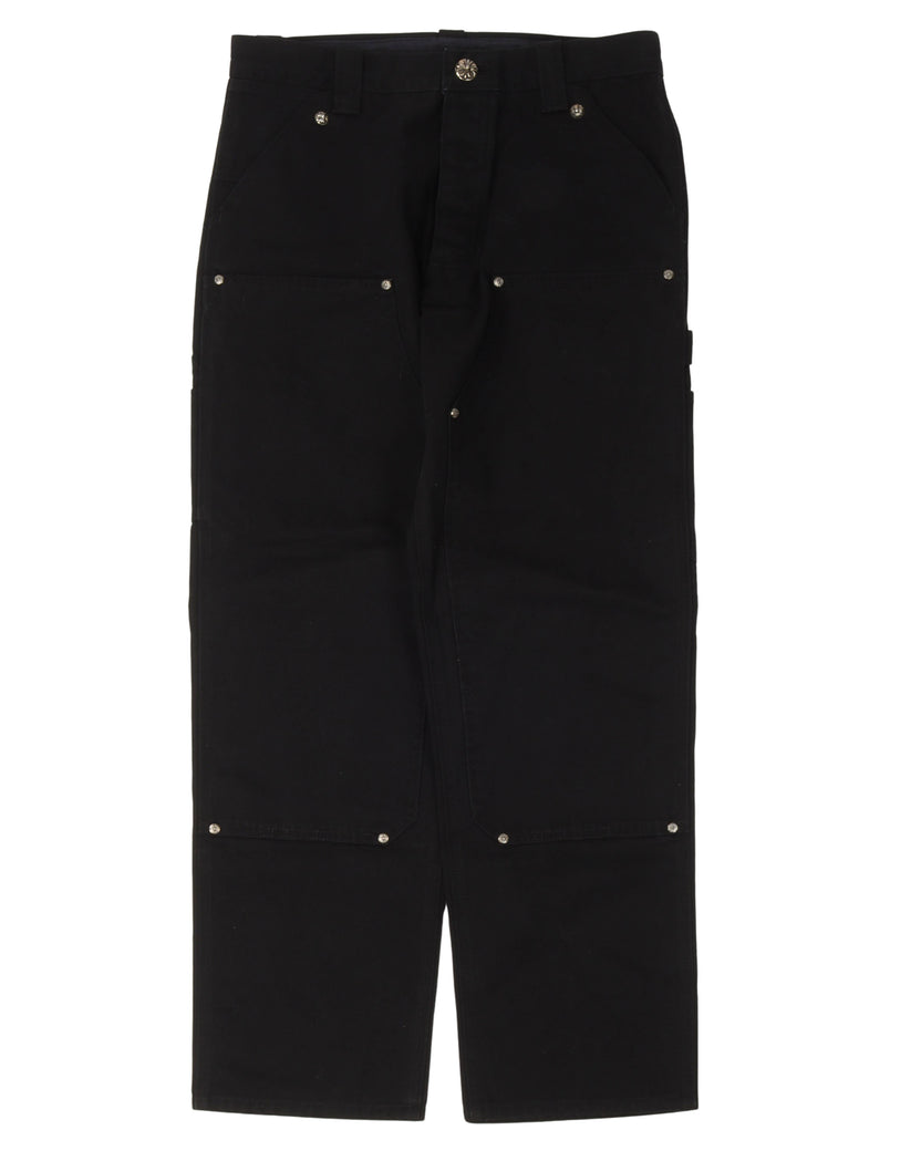 Single Cross Patch Carpenter Pants