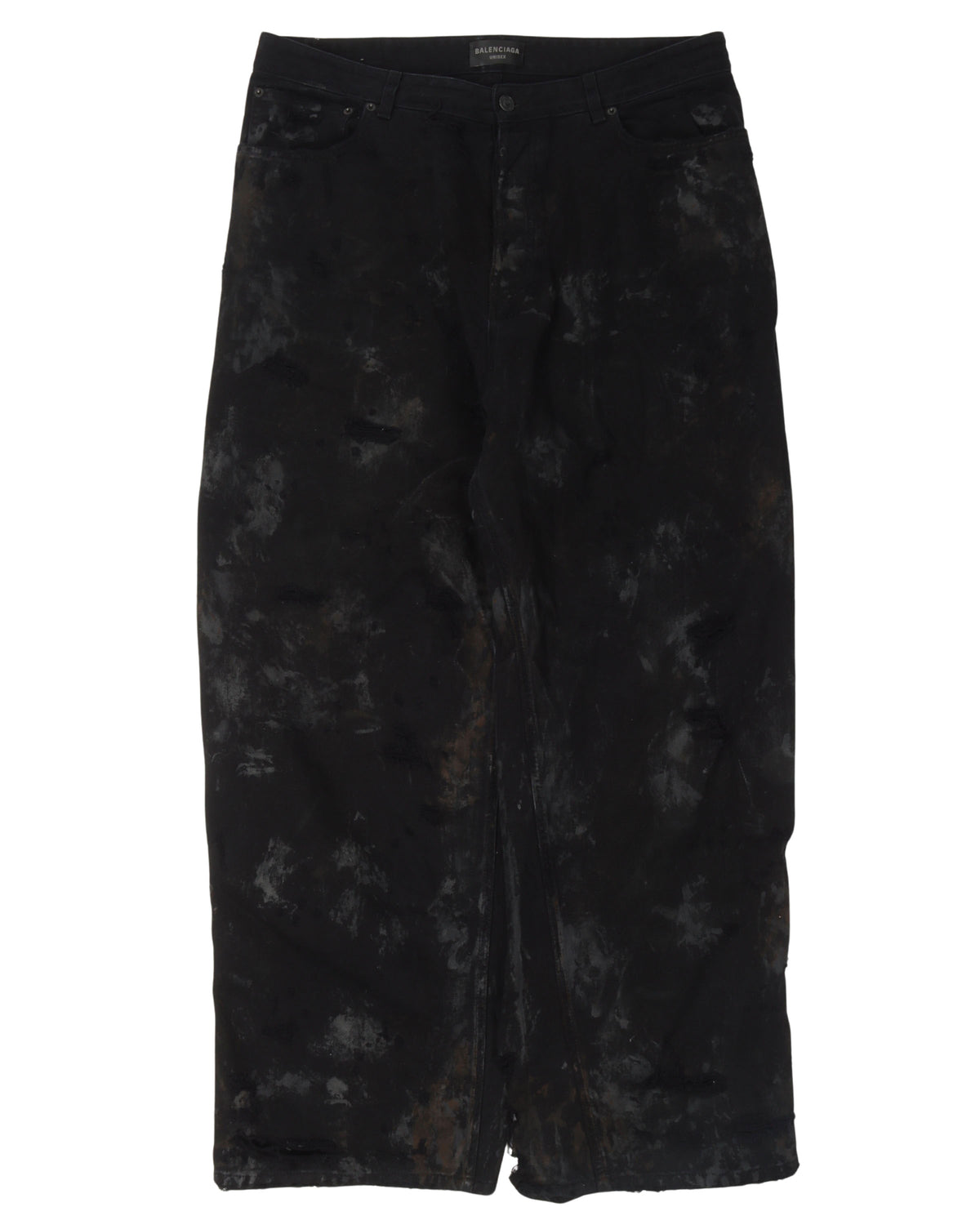 Mudshow Destroyed Baggy Jeans