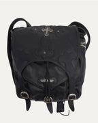 Filigree Cross Gunslinger Leather Backpack