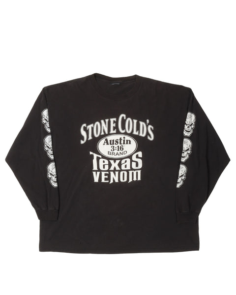 Vintage Stone Cold Steve Austin Texas Venom Long Sleeve T-Shirt