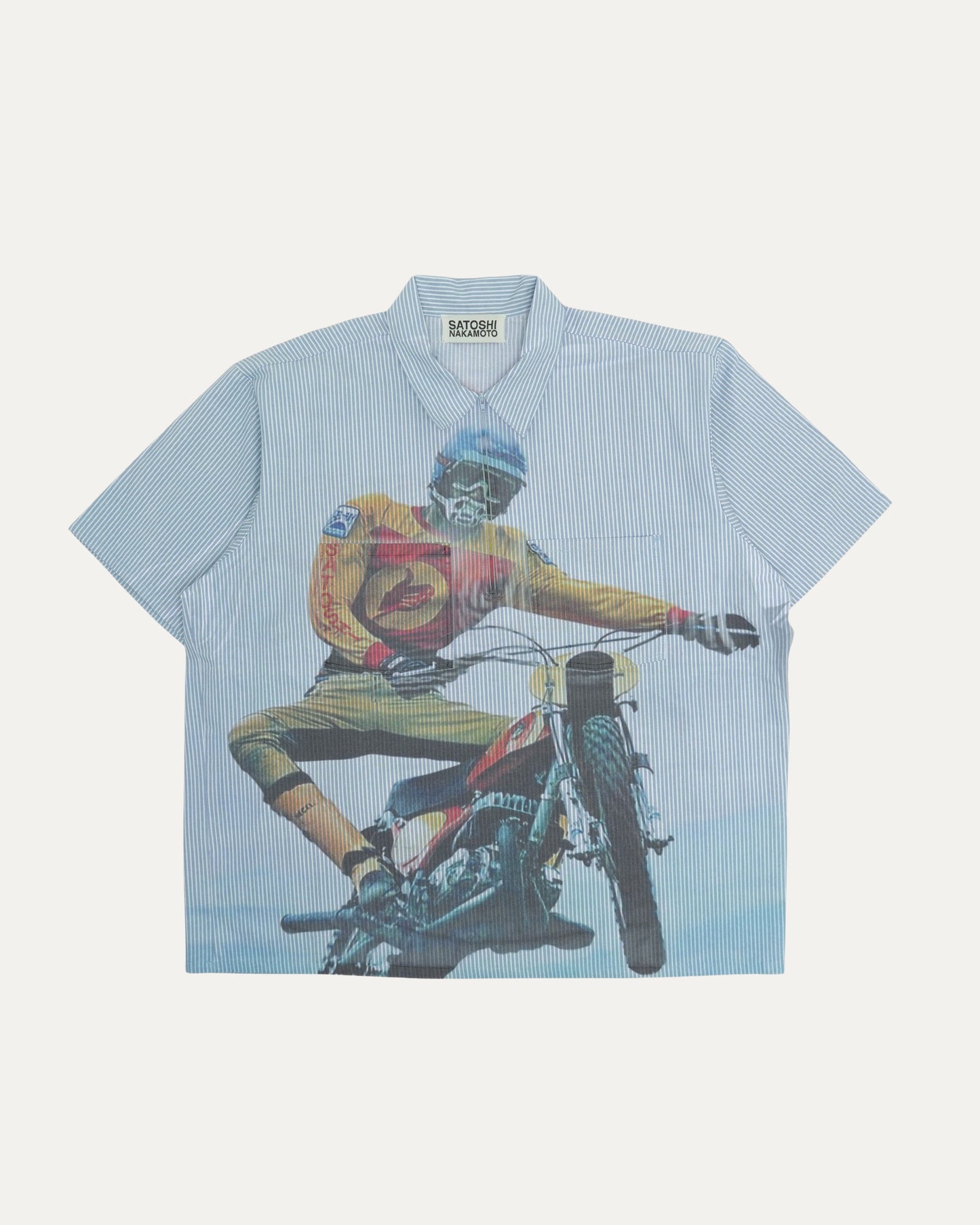 Racer Oversized Work Shirt
