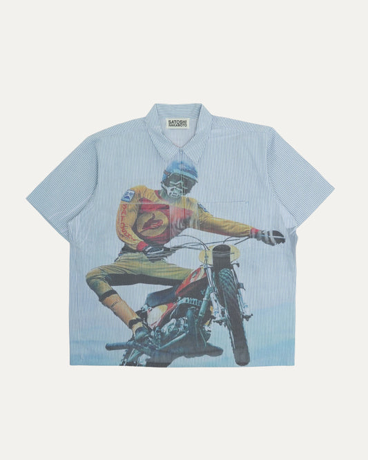 Racer Oversized Work Shirt