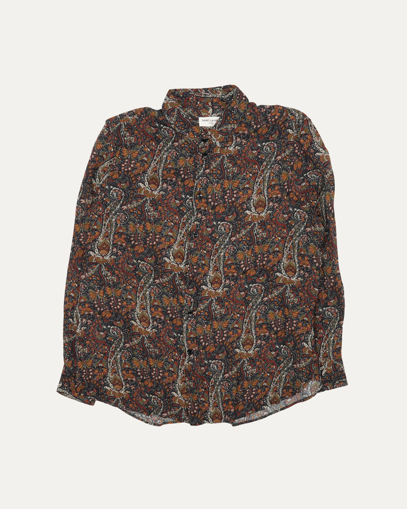 Paisley Print Shirt