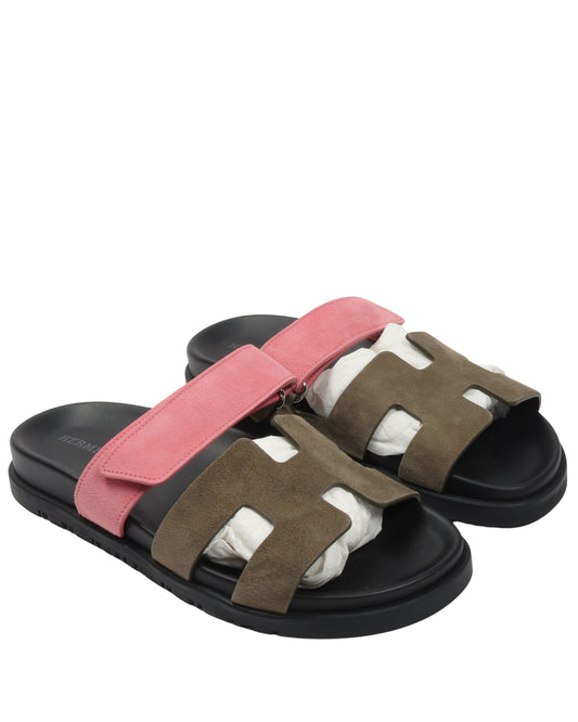 Chypre leather sandals