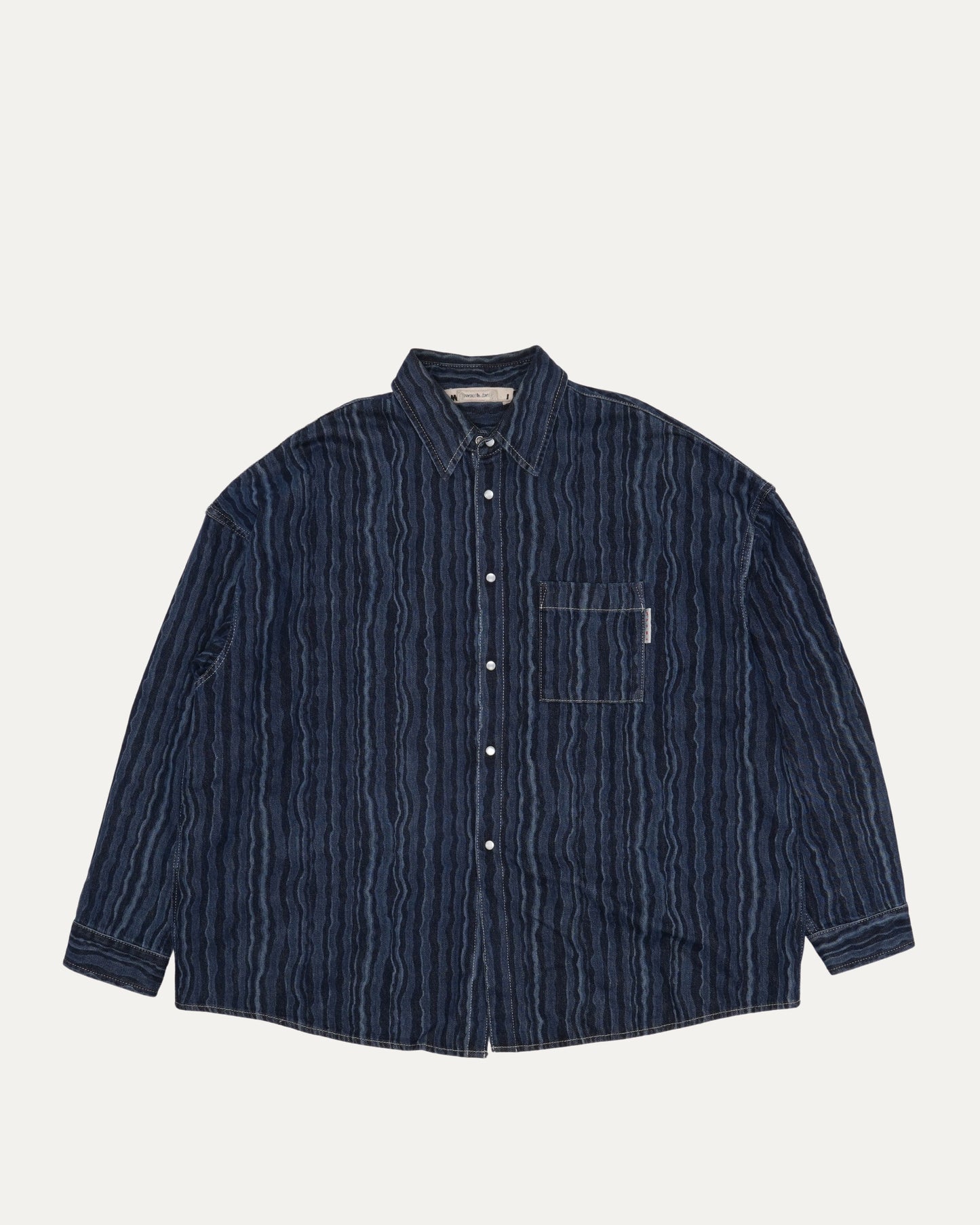 Striped Denim Shirt