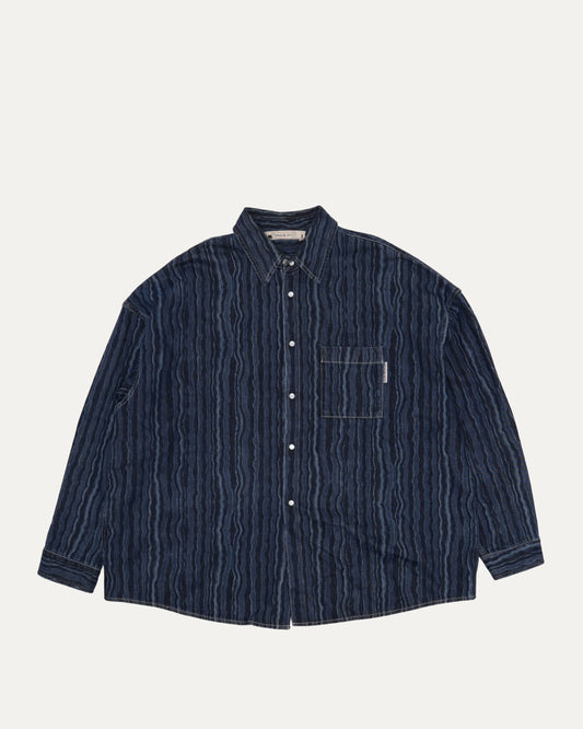 Striped Denim Shirt