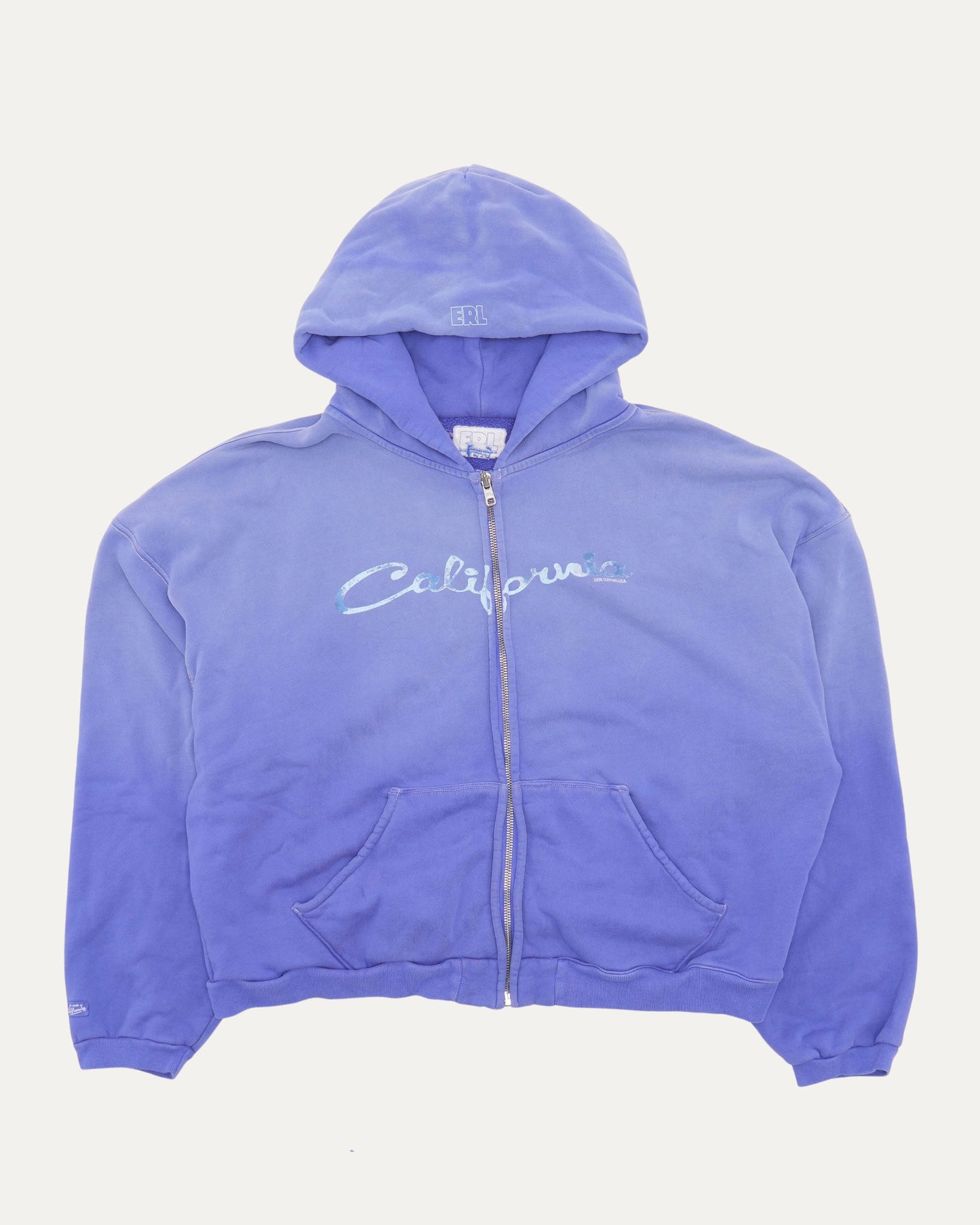 California Zip Up Hoodie