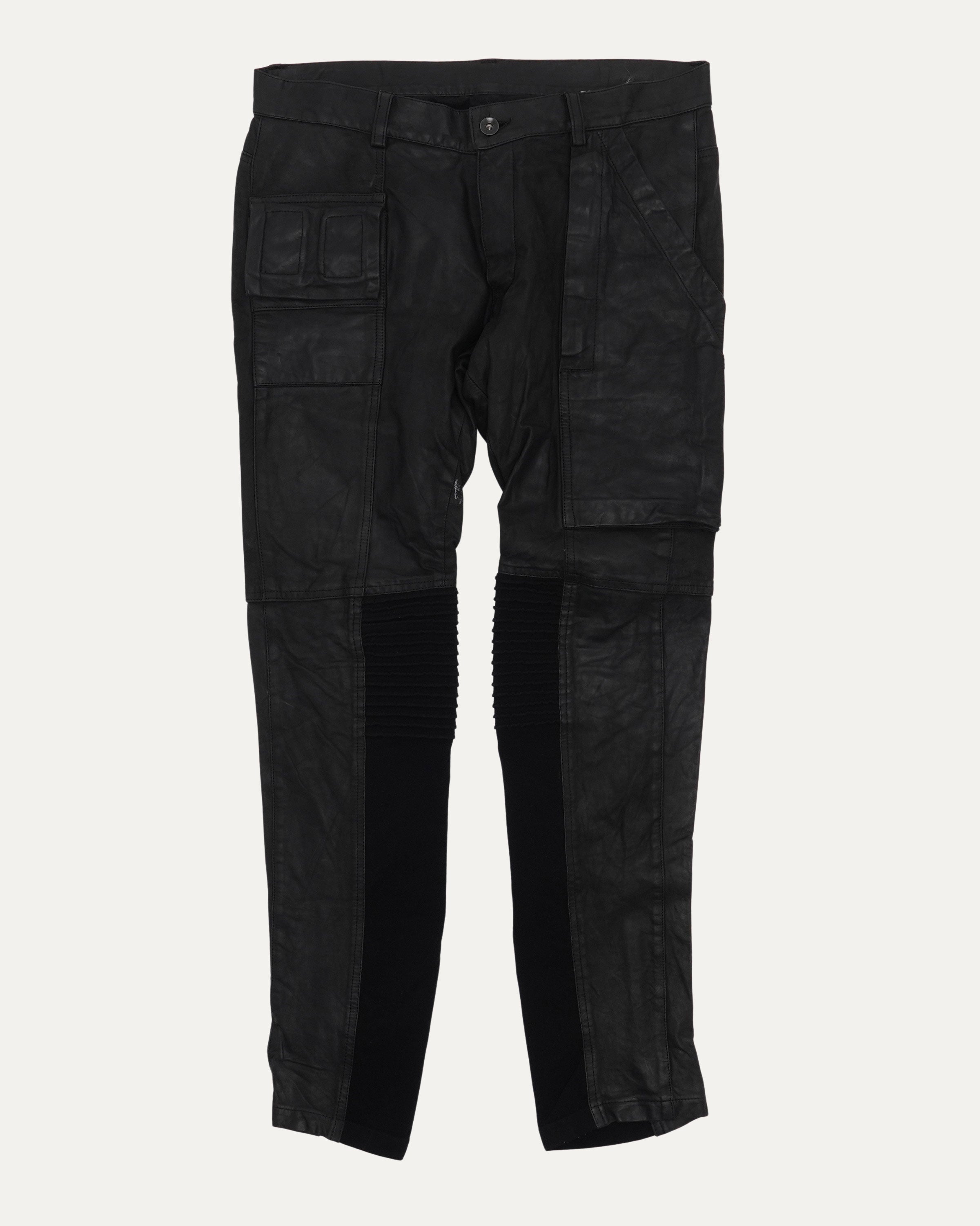 デニム/ジーンズ Rick Owens Drkshdw 18SS Memphis Jean Rick Owens Leather Memphis Jeans – Justin Reed