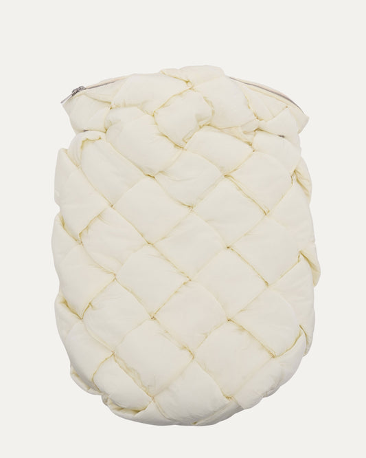 Nylon Intrecciato Padded Casette Backpack