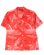 Miracle Tie Dye Silk Button Down Shirt