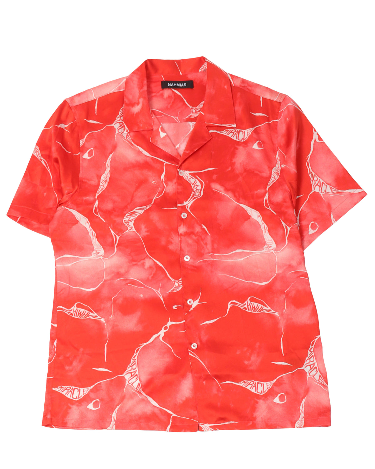 Miracle Tie Dye Silk Button Down Shirt
