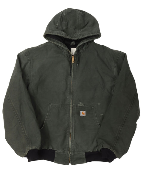 Vintage Carhartt J161 Hooded Work Jacket – Justin Reed