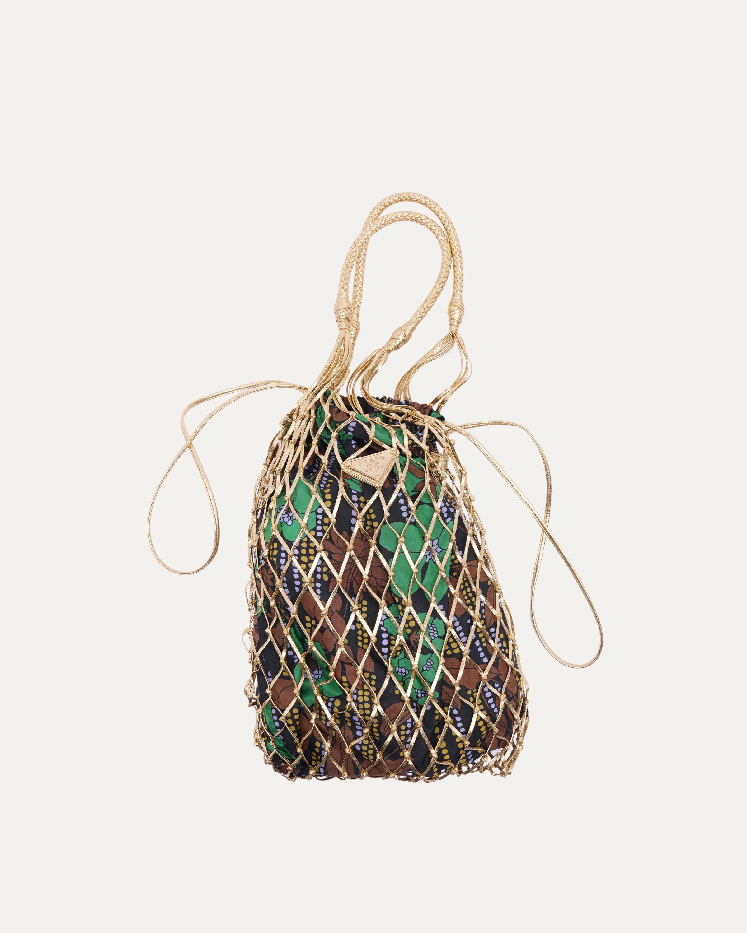 Printed Fabric Net Bag