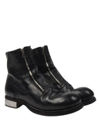 GR07FZI Full Grain Leather Double Front Zip Boots